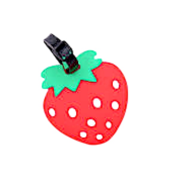 STRAWBERRY LUGGAGE TAG NWT - Picture 4 of 7